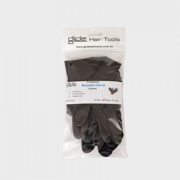 Glide 4piece Latex Gloves SML