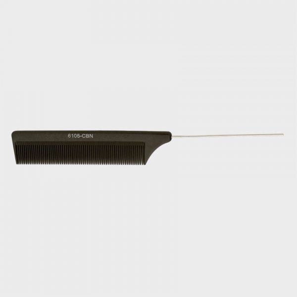 Glide Metal End Carbon Tail Comb