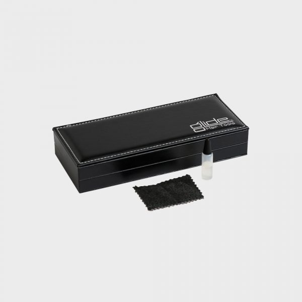 Glide Scissor case with cloth & oil