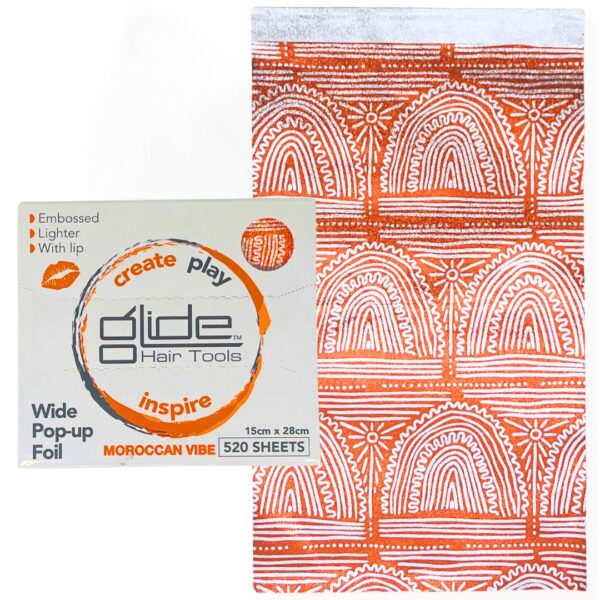 15cm Wide PUF 520 New Glide Moroccan Vibe foil