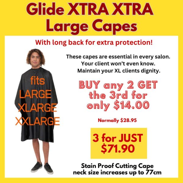Glide XTRA XTRA  Large Capes