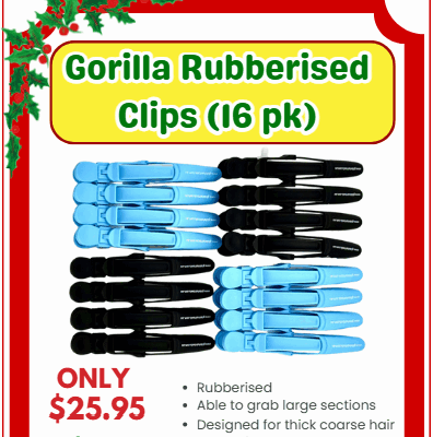 Gorilla Rubberised Clips (16 pk) Limited Edition
