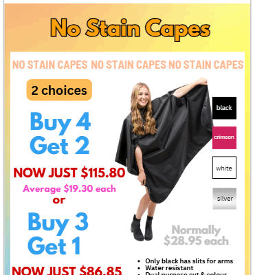 No Stain Capes