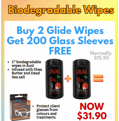 Biodegradable Wipes + Glass Sleeves
