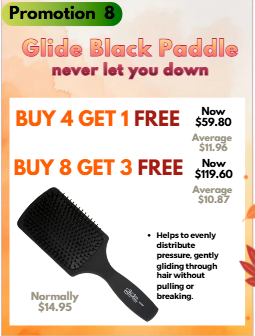 Glide Black Paddle